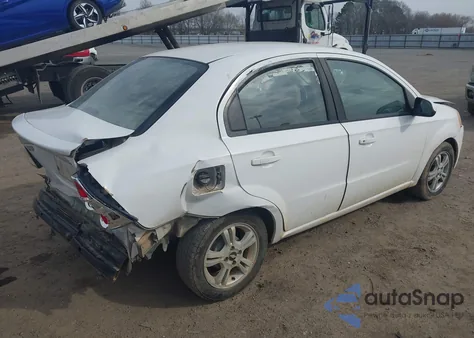2010 Chevrolet Aveo Lt z USA, uszkodzony, nr VIN KL1TG5DE6AB110821